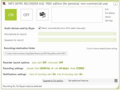 MP3 Skype Recorder(Skypeͨ) V4.42 Ӣİװ wap