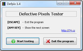 Defpix(显示器坏点检测工具)