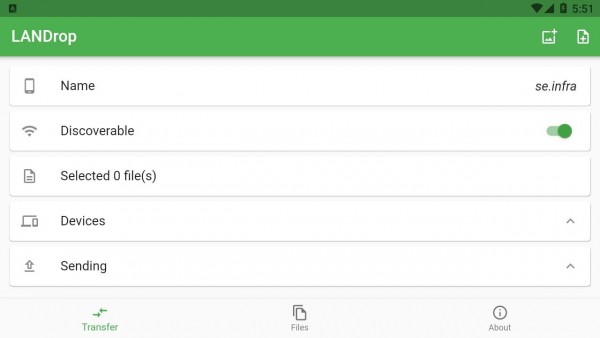 LANDrop��׿�� V0.1.5