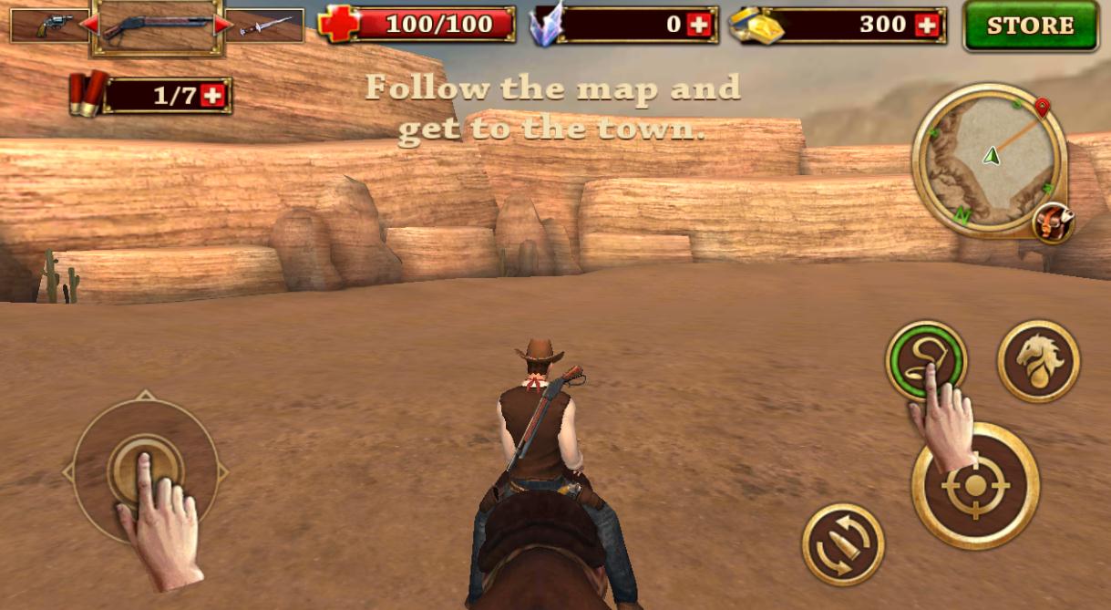 枪火西部无限金币钻石版