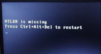 WinXP电脑开机黑屏提示NTLDR is missing的解决方法
