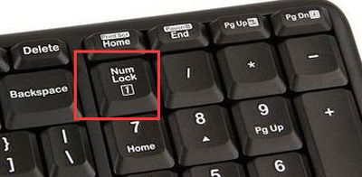 电脑键盘NumLock灯不亮的解决方法