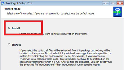 磁盘加密软件TrueCrypt使用方法及其安装教程