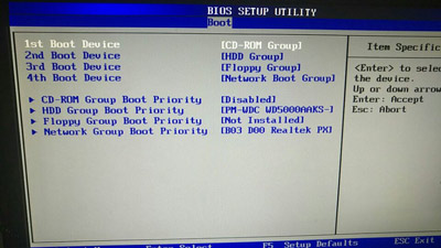 惠普台式电脑BIOS设置U盘启动图文教程