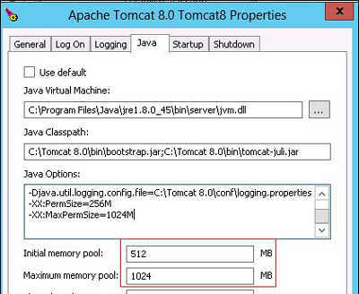 Tomcat服务器配置内存和perm的操作方法