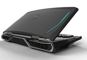 宏碁发布全球首款曲面屏游戏本Predator 21X