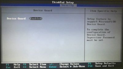 联想ThinkPad E560电脑无法修改安全启动和启动项的解决方法