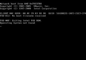 电脑开机黑屏提示Exitting PXE ROM的解决方法
