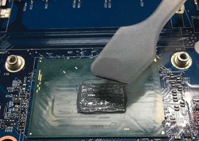 笔记本电脑添加CPU硅脂的操作方法