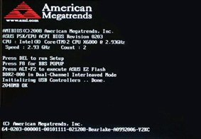 AMI主板BIOS恢复出厂默认设置的操作方法