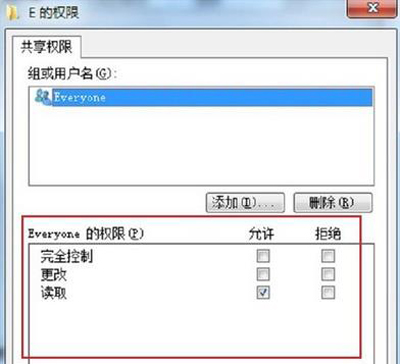 Win7系统共享磁盘设置方法