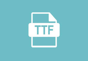 电脑字体TTF文件双击没反应无法安装的解决方法