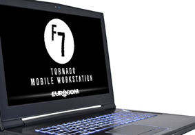 Eurocom推出移动工作站Tornado F7W 台式机性能的笔记本