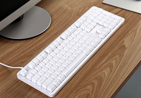 悦米推出104键版机械键盘 cherry红轴售价329元