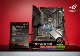 华硕发布ROG MAXIMUS XI APEX主板 发烧级超频神奇