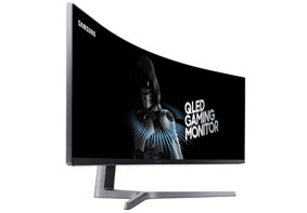 三星48.9英寸曲面电竞显示器上架 144Hz刷新率HDR量子点面板