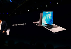 华为MateBook 14笔记本发布 2K分辨率售价9130元起