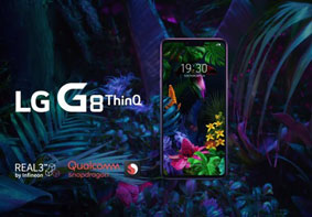LG发布LG G8 ThinQ手机 搭载刘海屏支持静脉识别