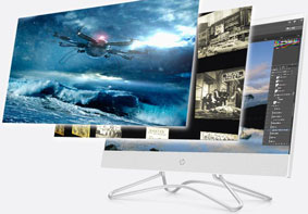 惠普小欧24-f032一体机开机一键U盘启动安装系统的方法