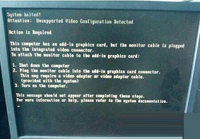 Win7系统开机显示system halted应该如何解决？