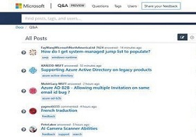 微软推出MicrosoftQ&A 彻底取代MSDN和TechNet论坛