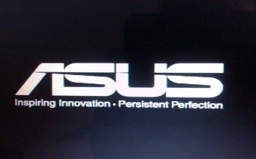 华硕f454笔记本开机画面