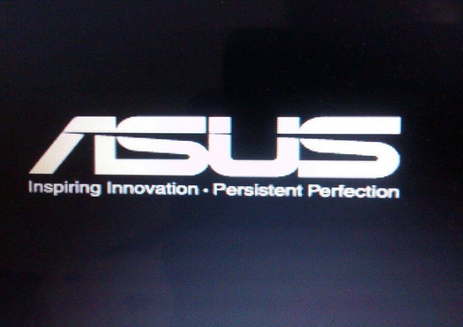 华硕W40CC3537开机画面