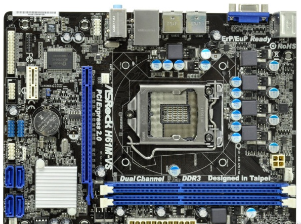 华擎H61M-VS主板bios设置U盘启动操作方法