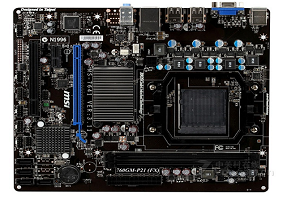 微星760GM-P21(FX)主板通过BIOS设置U盘启动进PE模式操作方法
