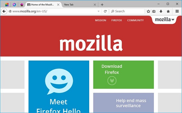 Windows 10版火狐浏览器