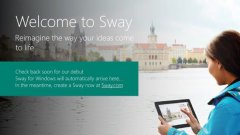 微软Sway演示服务可从Windows 10应用程序商店中下载