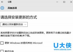Win10下通过注册表禁止更新后自动重启的解决方法