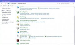 Windows 10控制面板当中如何重新显示Windows Update