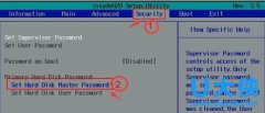 使用bios设置硬盘密码的方法介绍