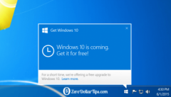 Windows 7/10双系统依然会收到升级Windows 10的提示
