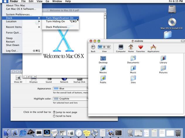 Mac OS X系统
