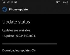 Windows 10 Mobile Build 14342.1004发布