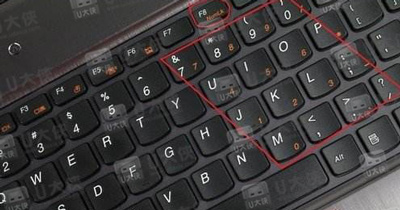 笔记本键盘出错