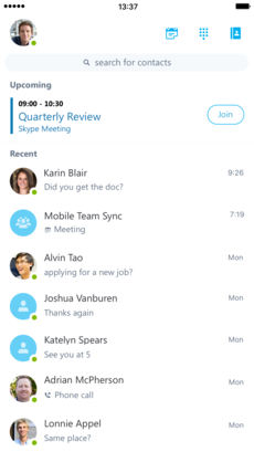 skypeʰ V8.15